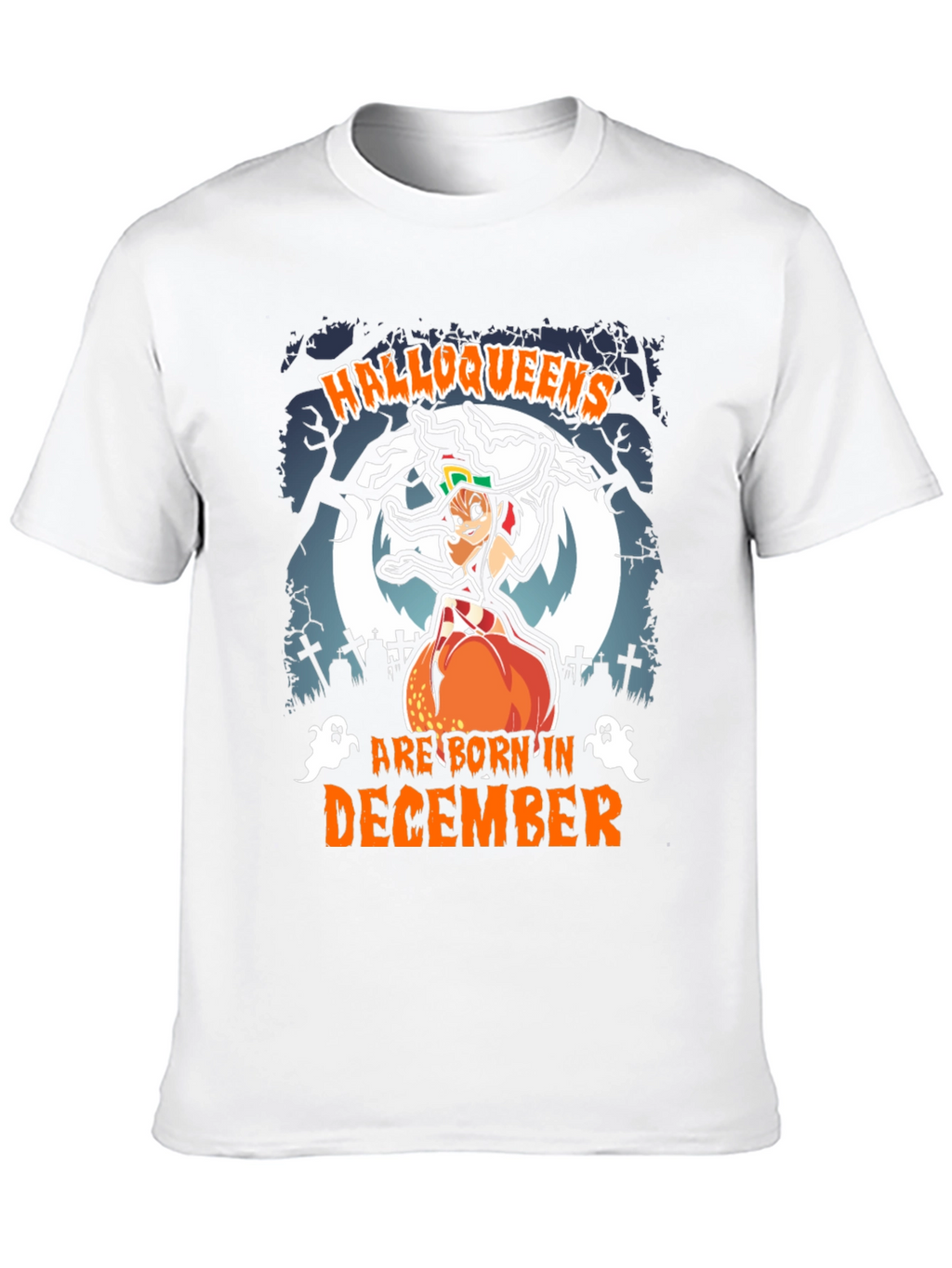 Halloqueens Born in December T-Shirt