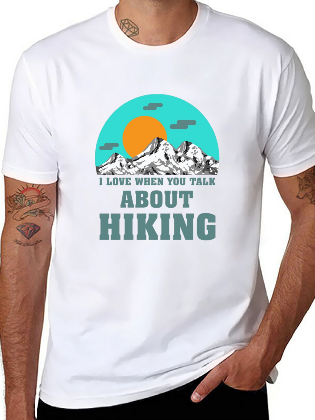 Hiking Graphic T-Shirt