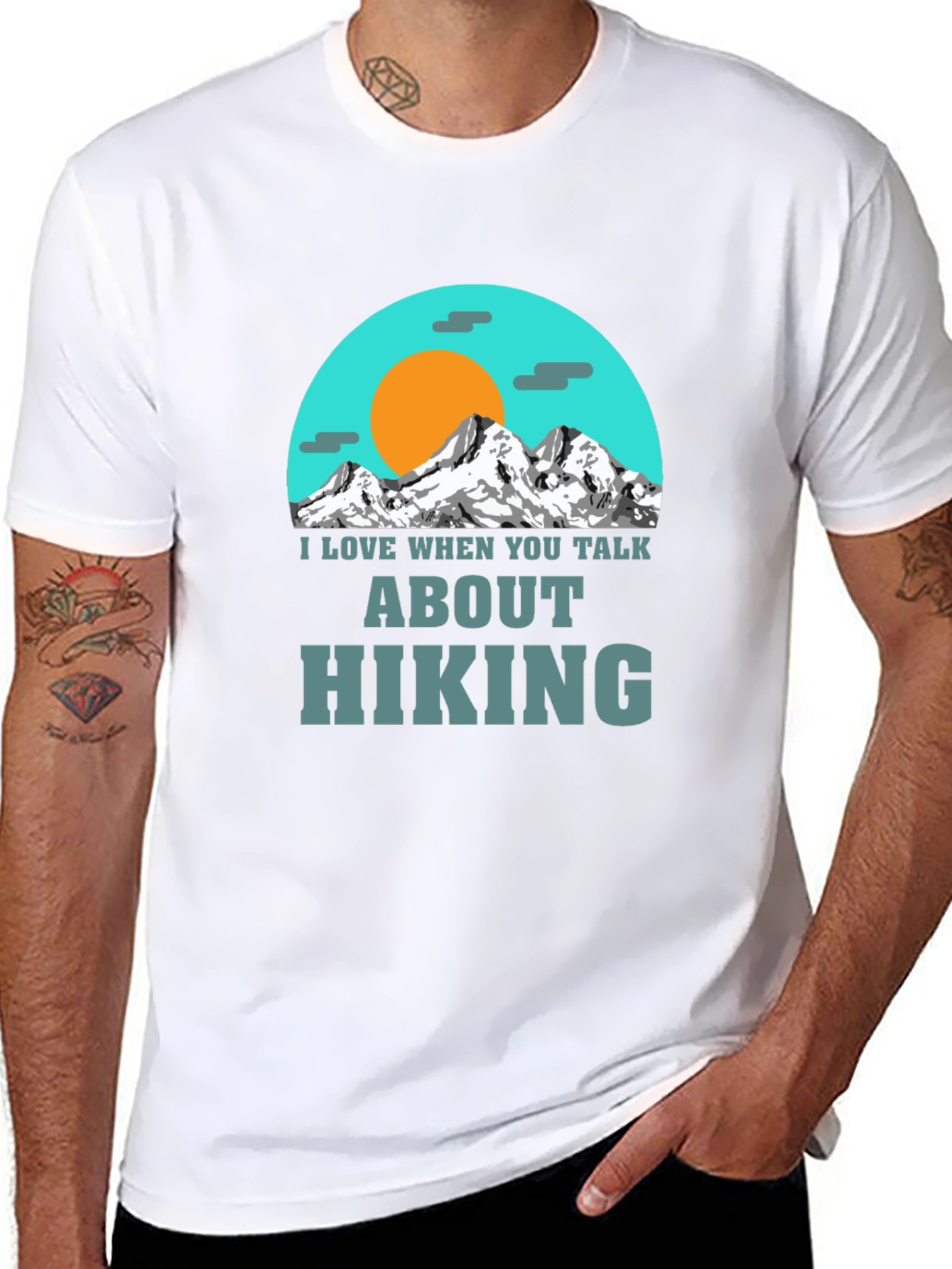Hiking Graphic T-Shirt