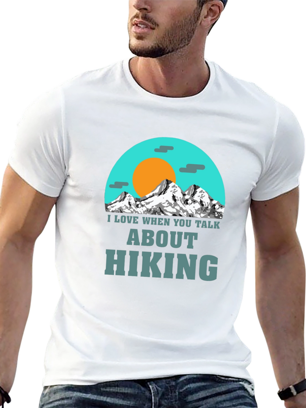 Hiking Graphic T-Shirt