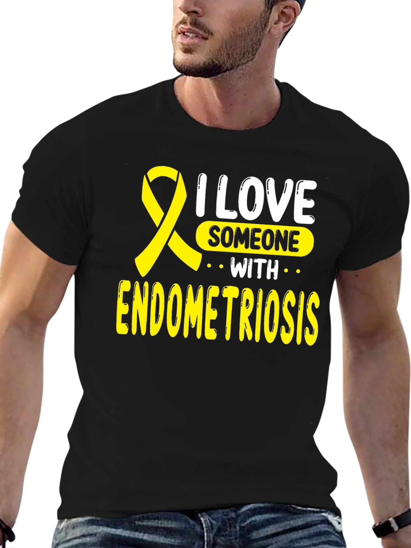 Endometriosis Awareness T-Shirt: I Love Someone