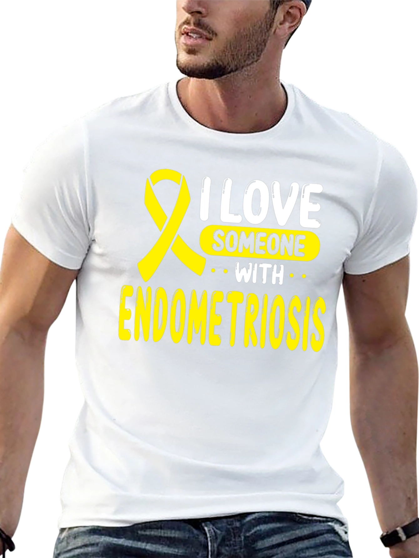 Endometriosis Awareness T-Shirt: I Love Someone