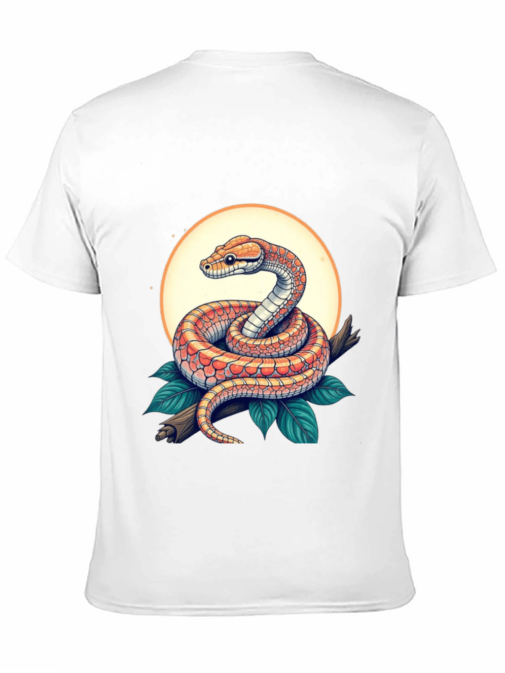 Snake Graphic Tee - Reptile Design