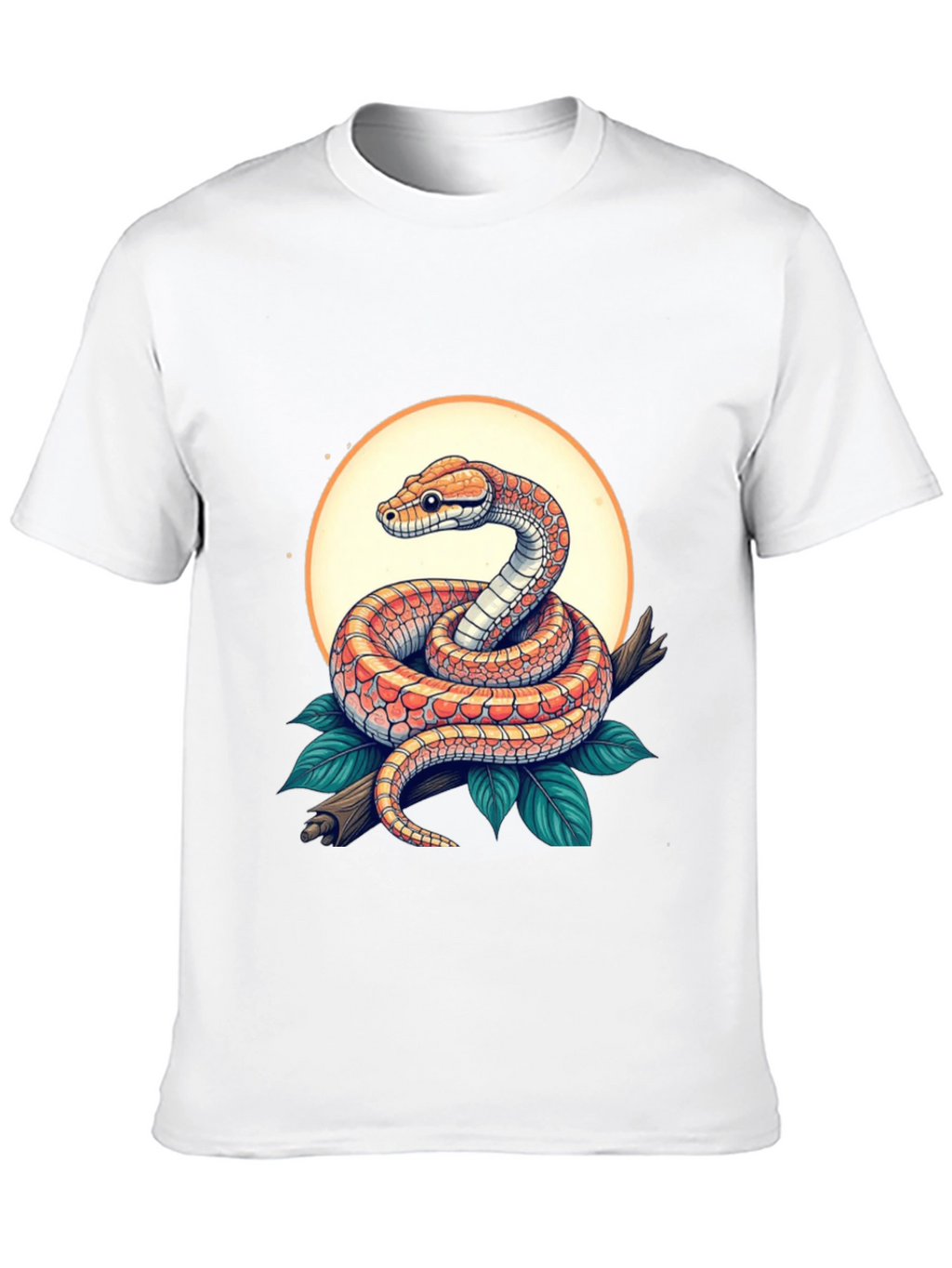 Snake Graphic Tee - Reptile Design