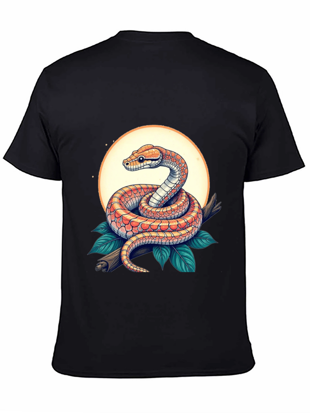 Snake Graphic Tee - Reptile Design