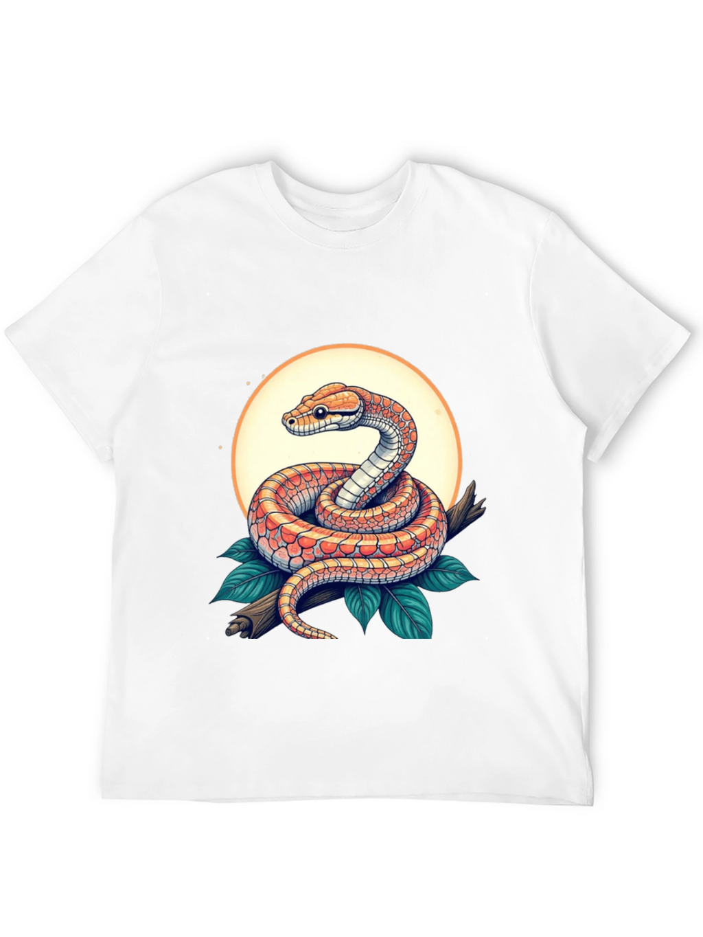 Snake Graphic Tee - Reptile Design
