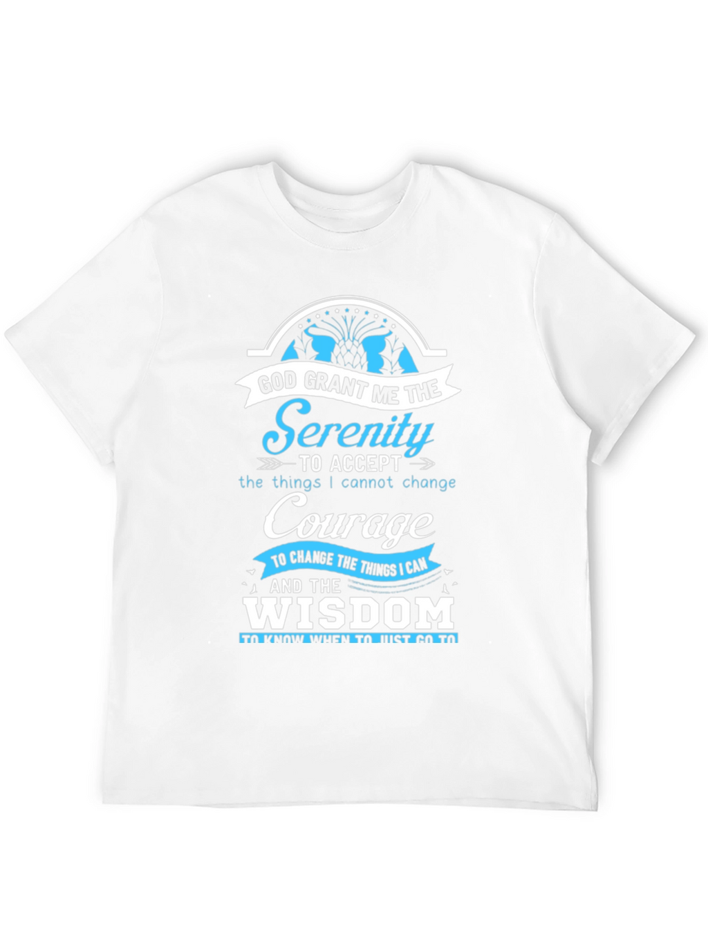 Serenity Prayer Graphic T-Shirt