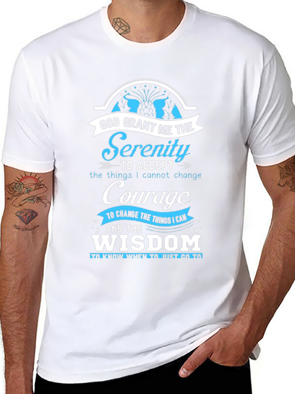 Serenity Prayer Graphic T-Shirt
