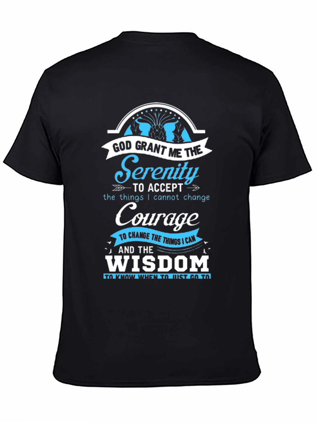 Serenity Prayer Graphic T-Shirt