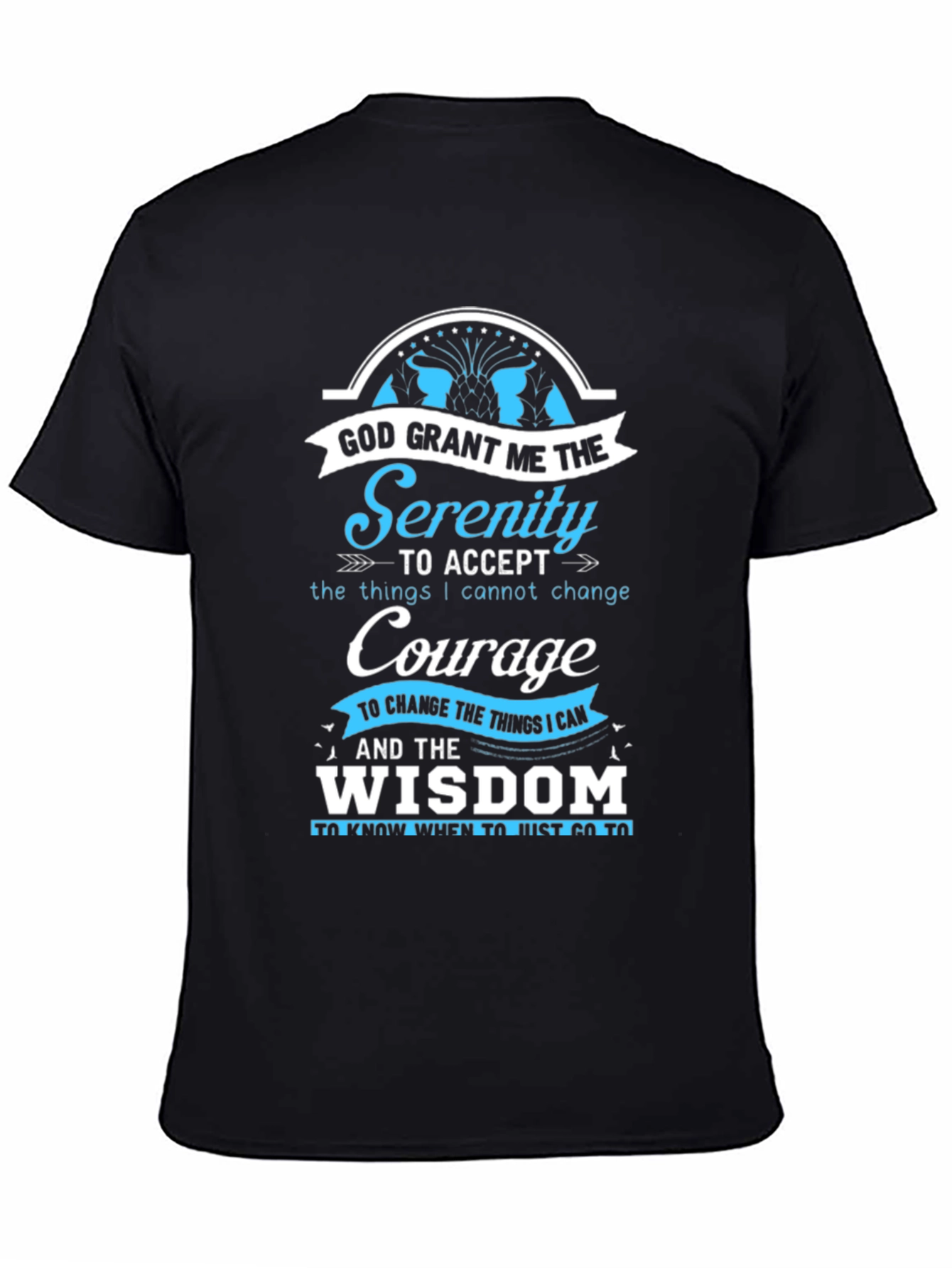 Serenity Prayer Graphic T-Shirt