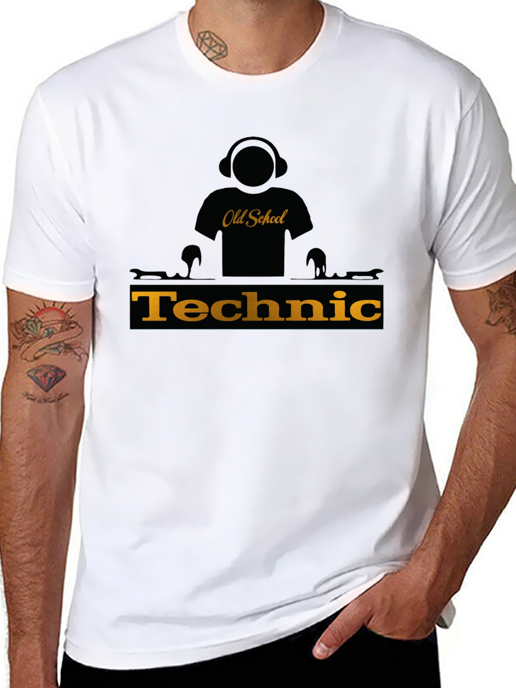 Old School Technic DJ T-Shirt