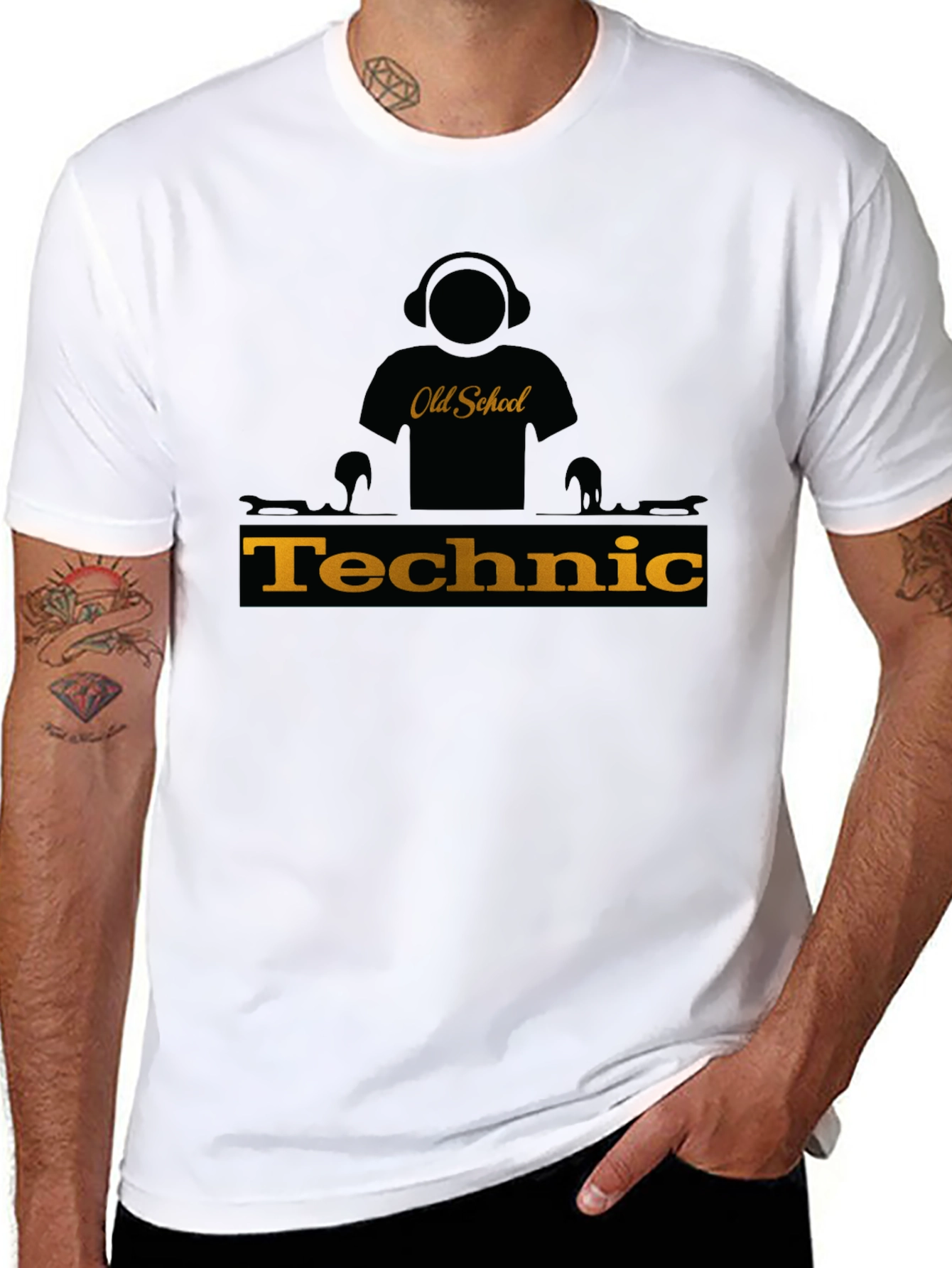 Old School Technic DJ T-Shirt