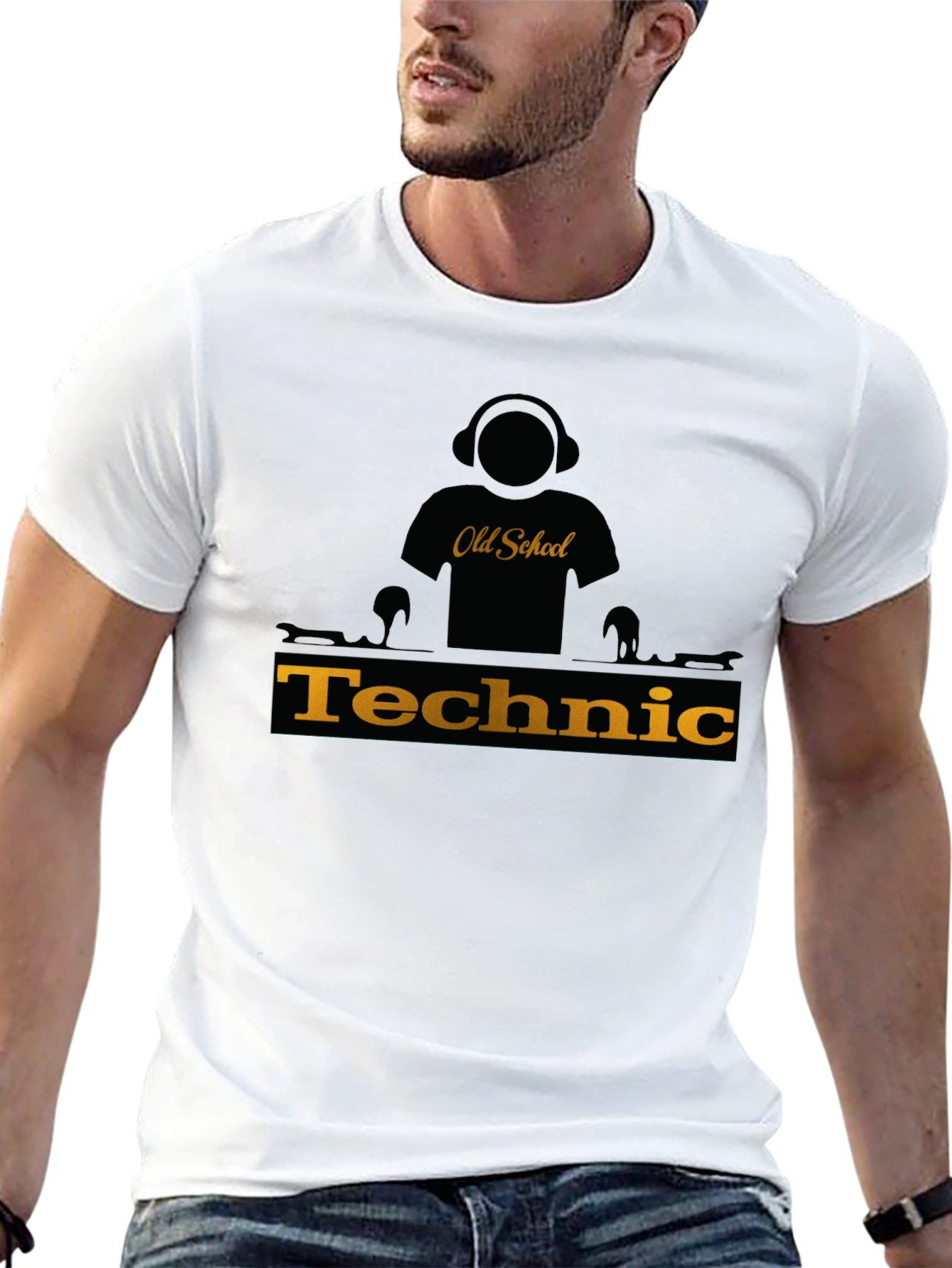 Old School Technic DJ T-Shirt