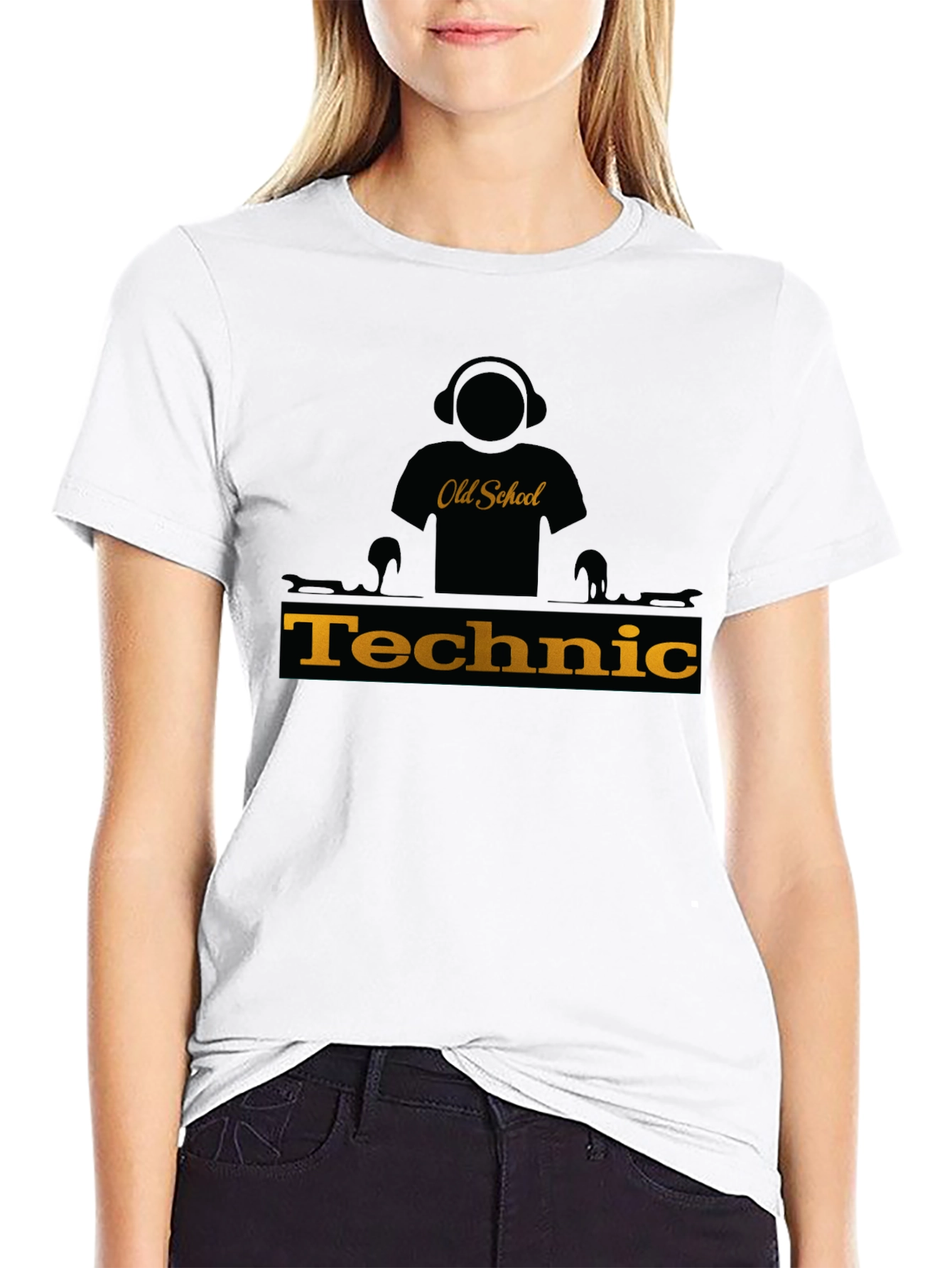 Old School Technic DJ T-Shirt