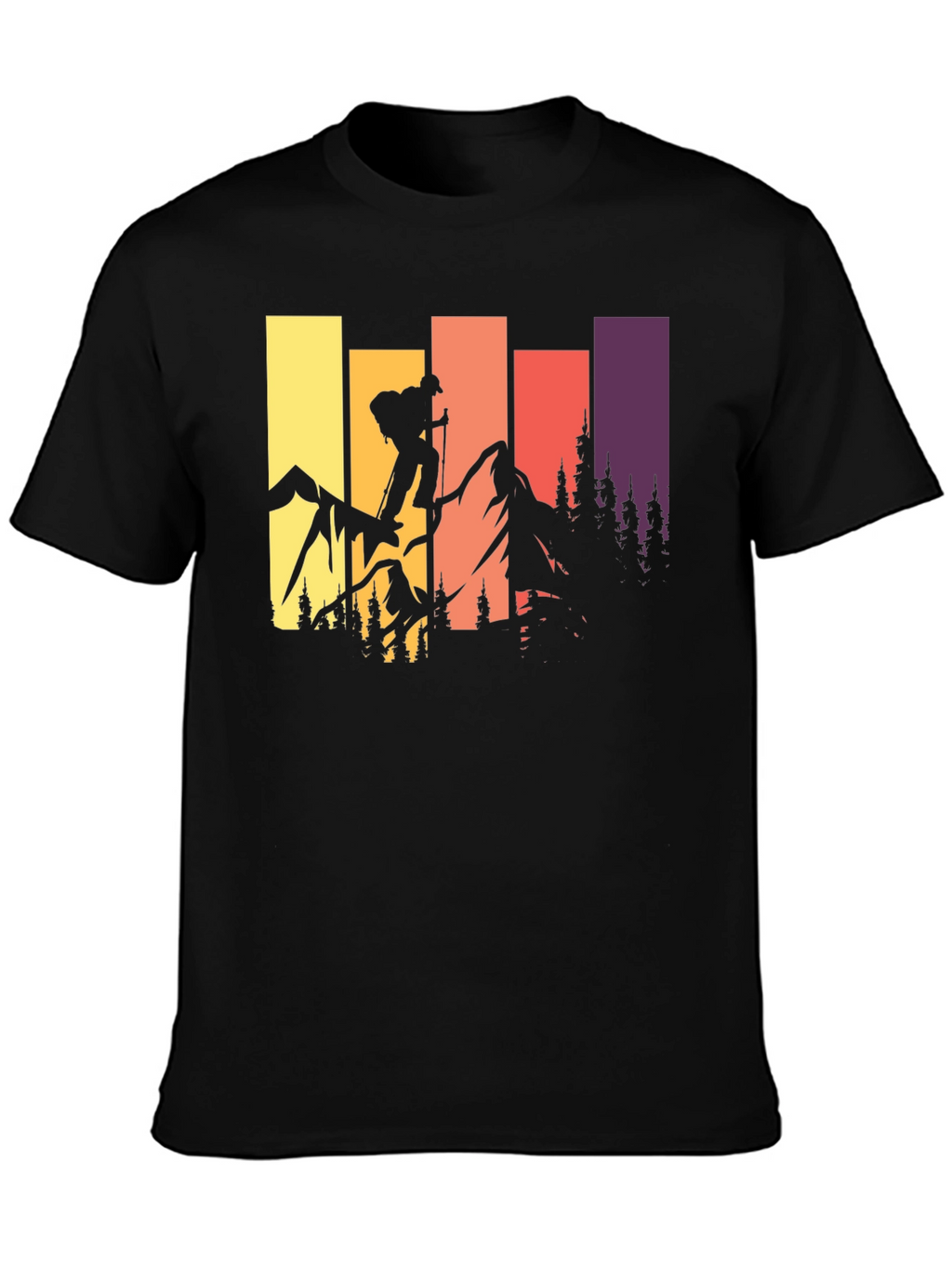 Mountain Hiker Graphic Tee - Adventure Ready!
