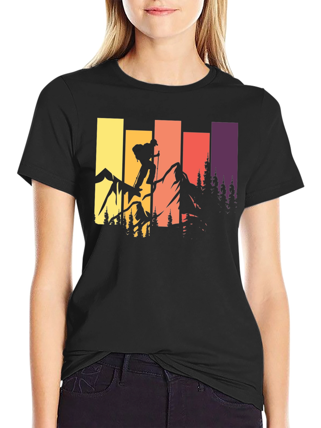 Mountain Hiker Graphic Tee - Adventure Ready!