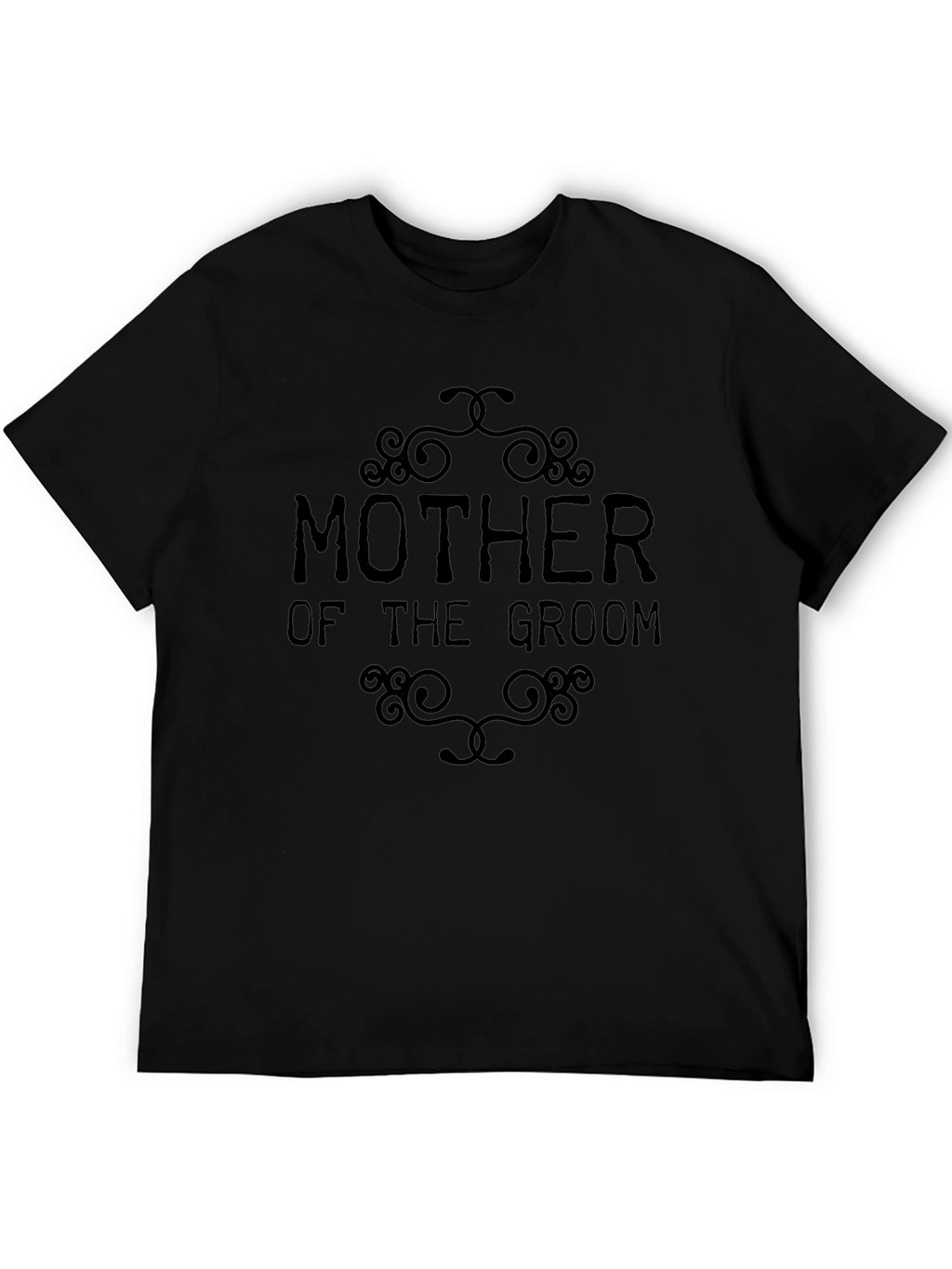 Mother of the Groom Black Graphic Tee