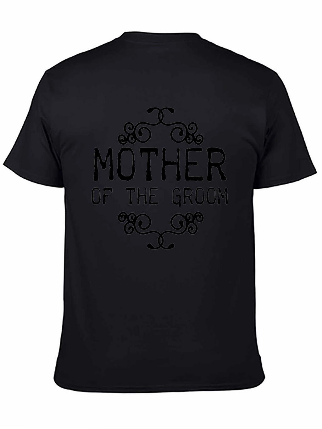 Mother of the Groom Black Graphic Tee