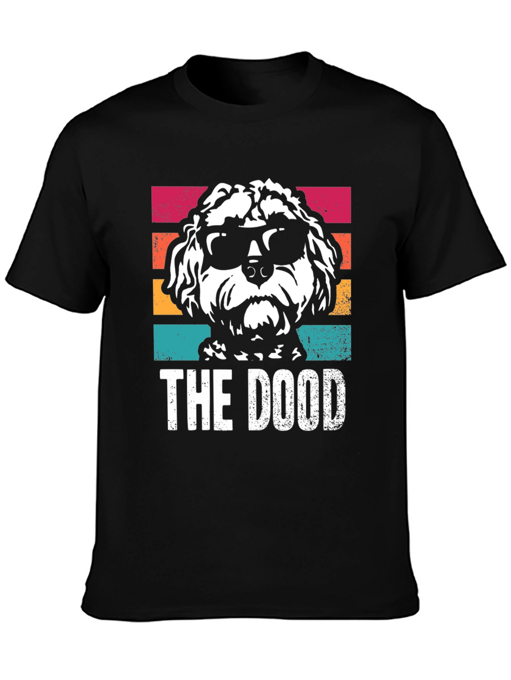 Cool Dood T-Shirt: Dog in Shades Graphic Tee