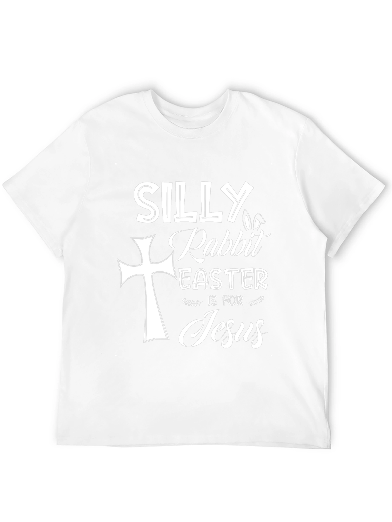 Silly Rabbit Easter Jesus Graphic T-Shirt