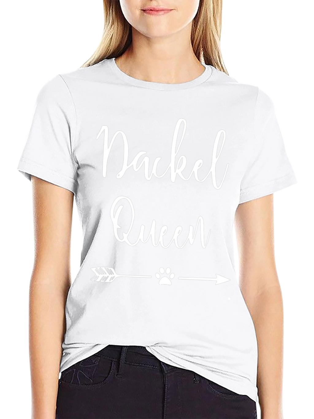 Dackel Queen T-Shirt Dachshund Dog Lover Tee