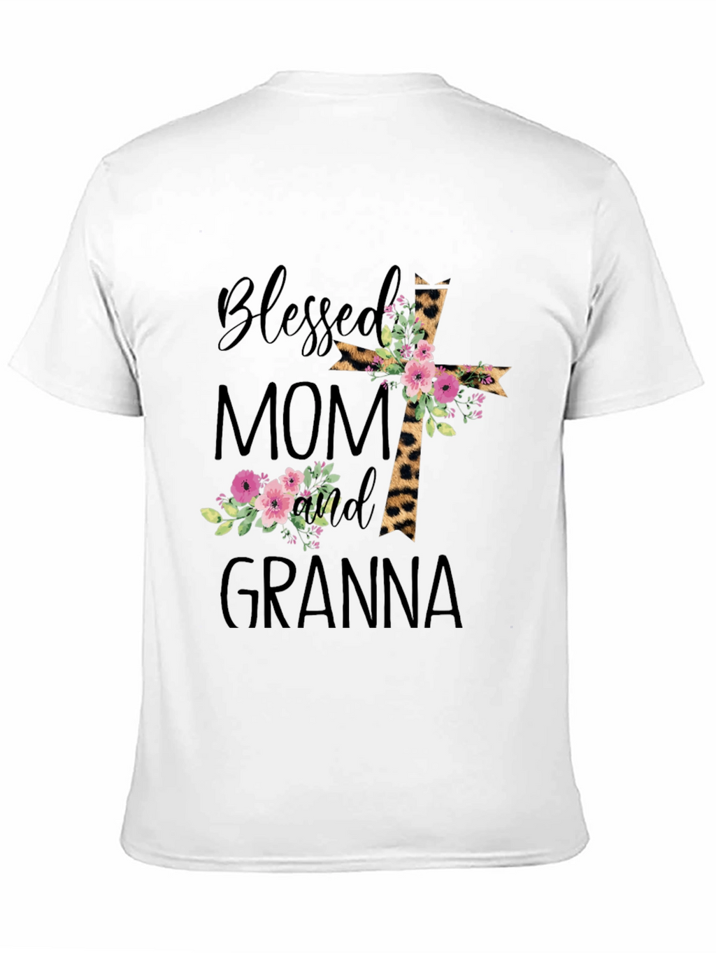 Blessed Mom and Granna Graphic T-Shirt