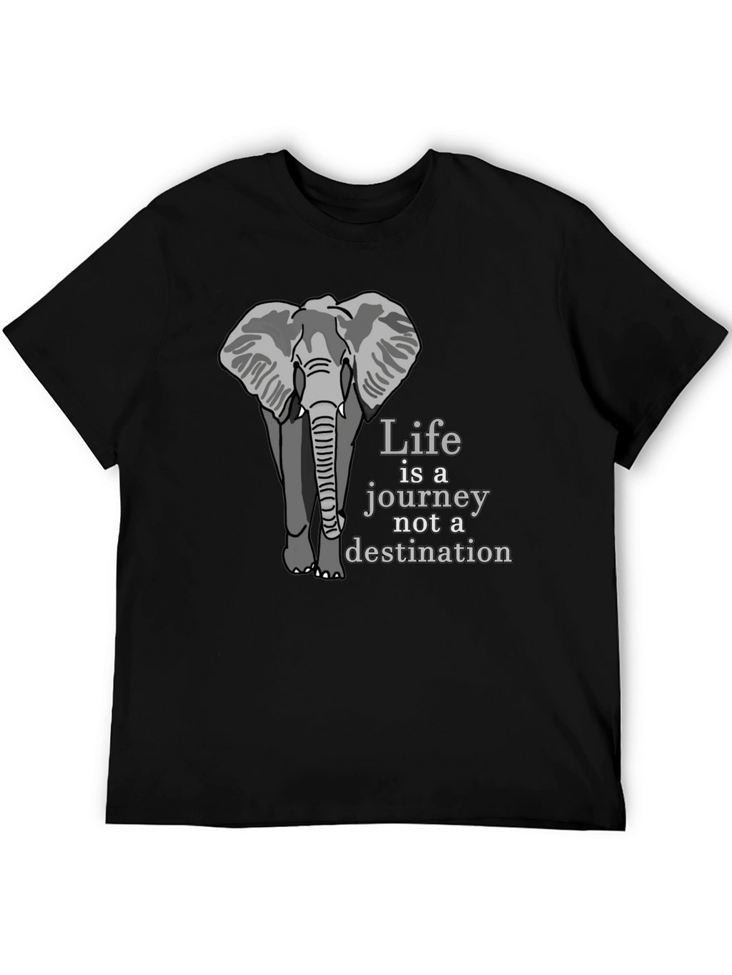 Elephant Life is a Journey Graphic Tee