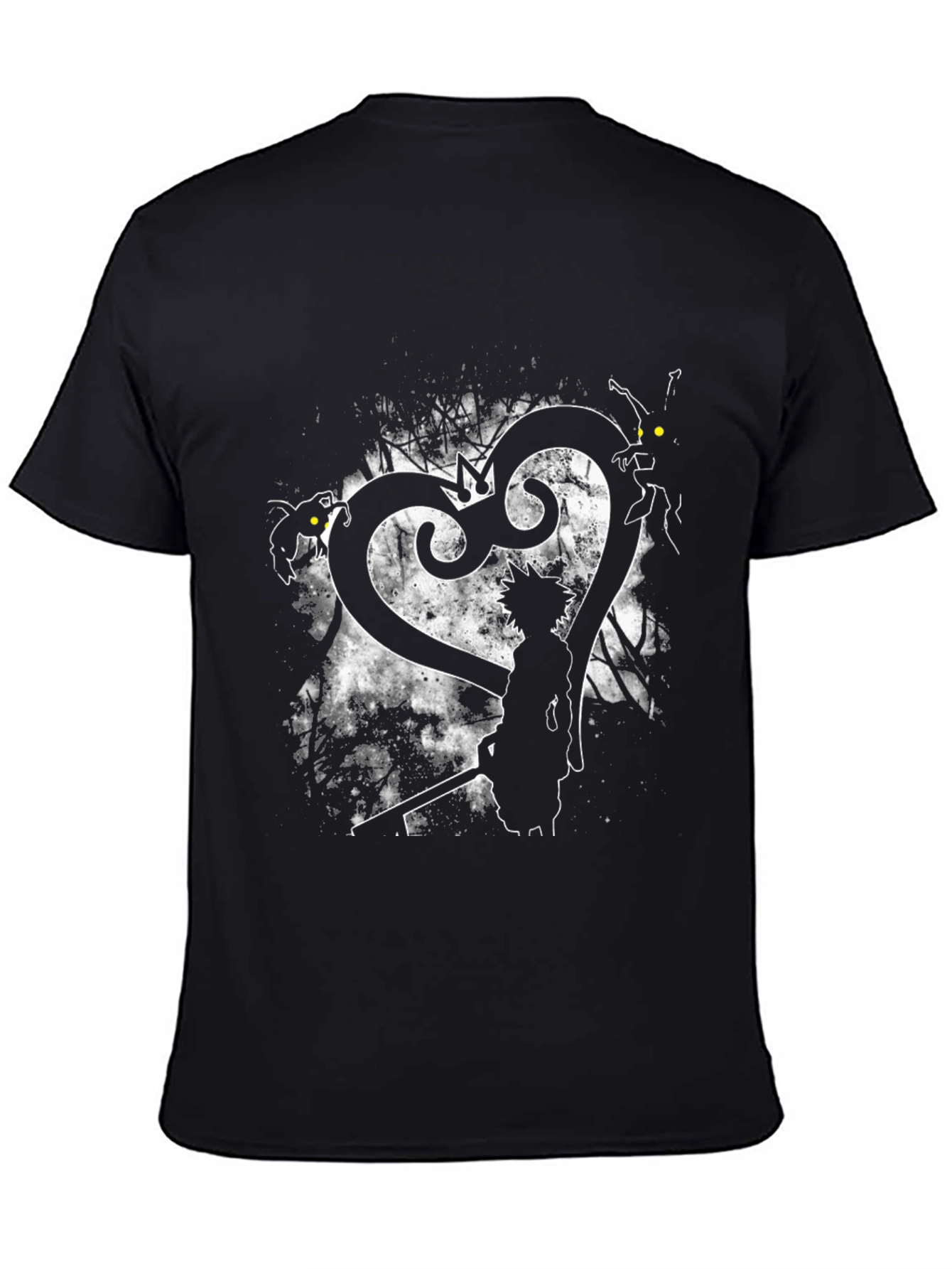 Kingdom Hearts Graphic T-Shirt - Black