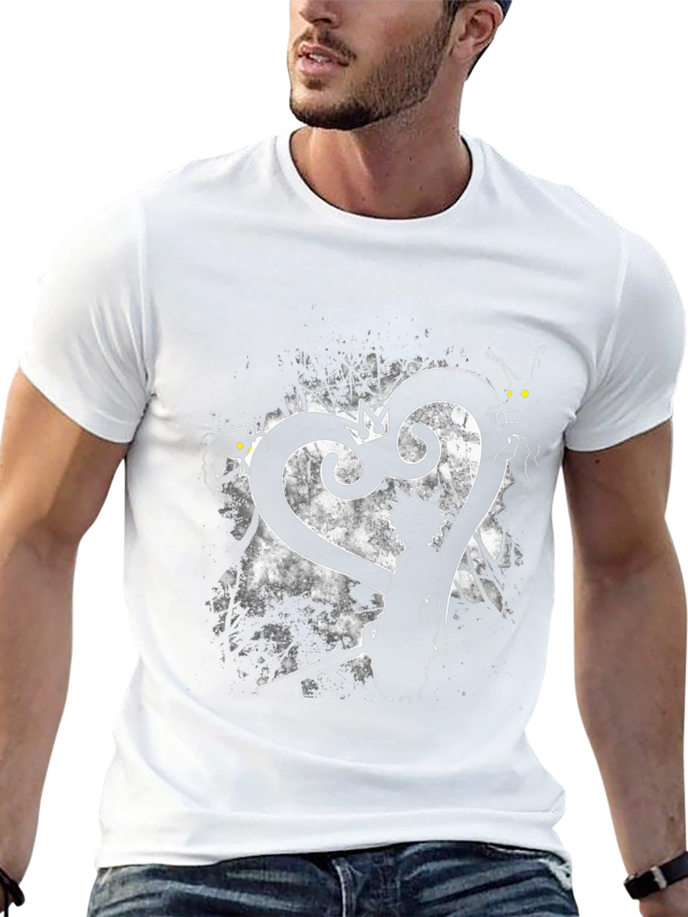 Kingdom Hearts Graphic T-Shirt - Black