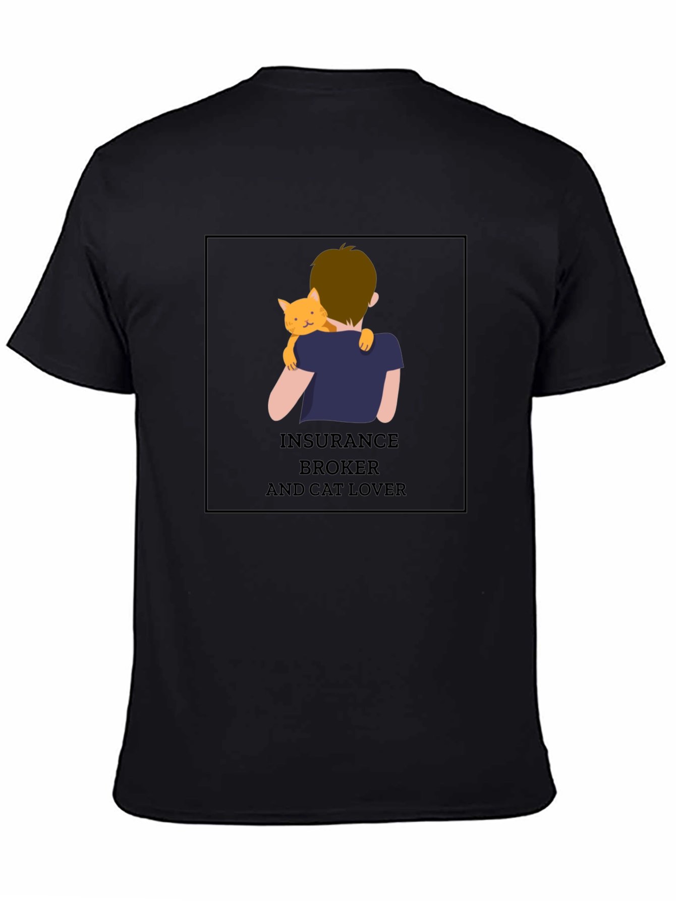 Insurance Broker & Cat Lover T-Shirt