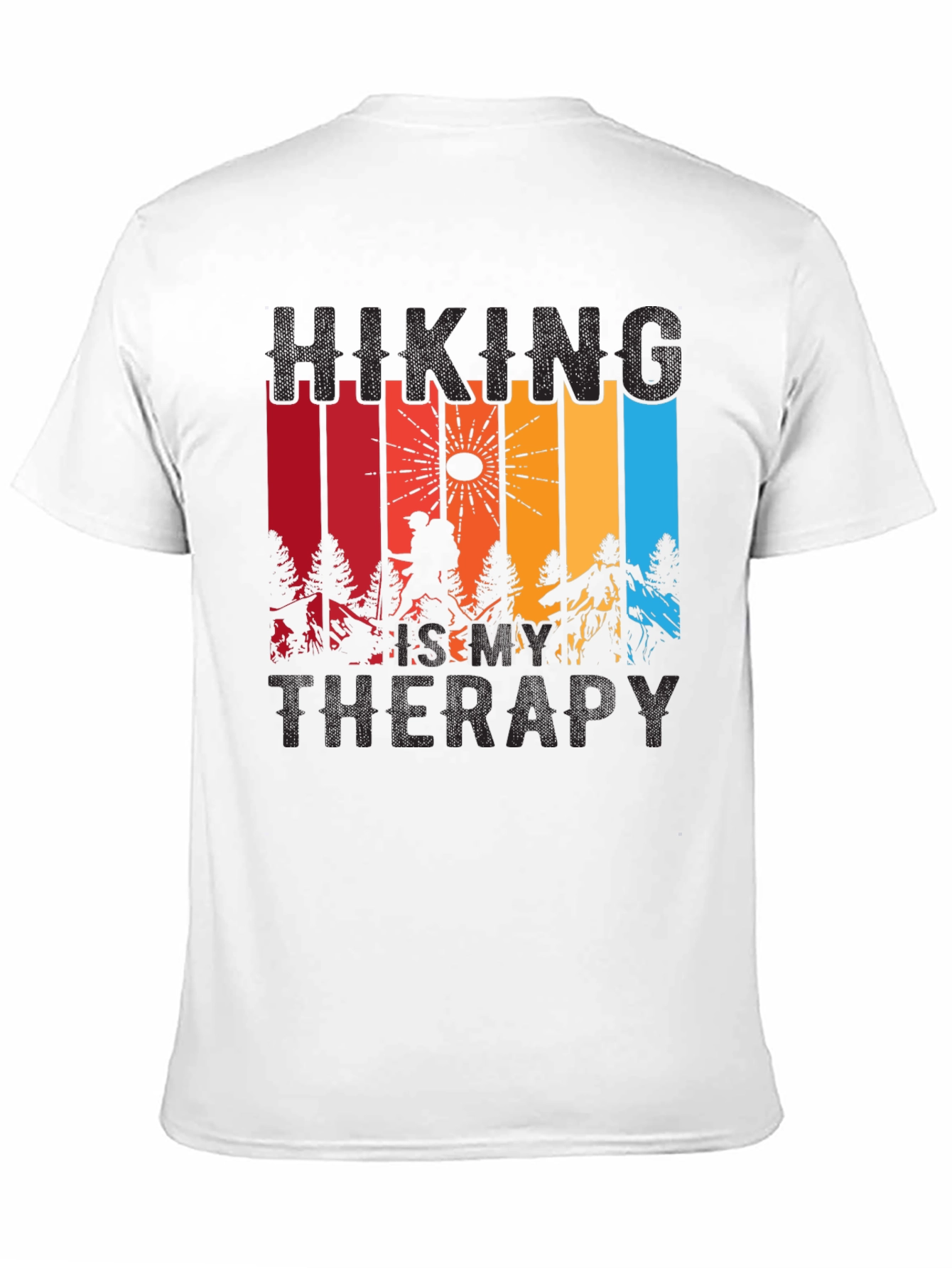 Hiking Is My Therapy Graphic Tee