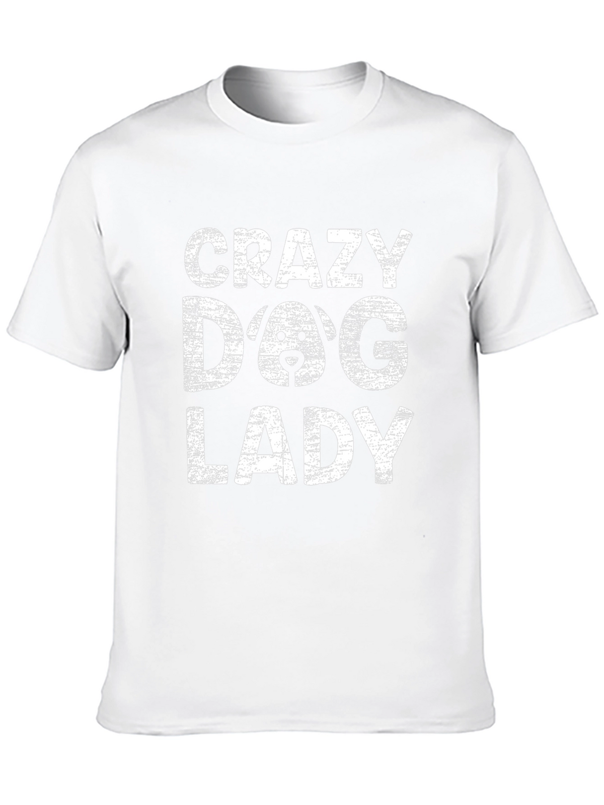 Crazy Dog Lady Graphic Tee - Black T-Shirt