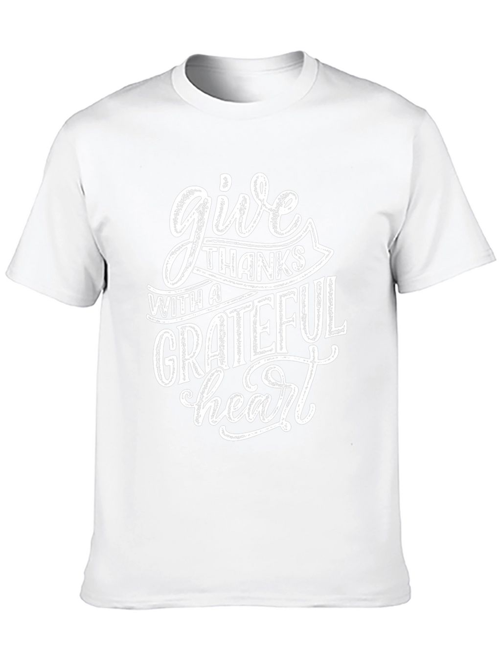 Grateful Heart Graphic Tee - Black