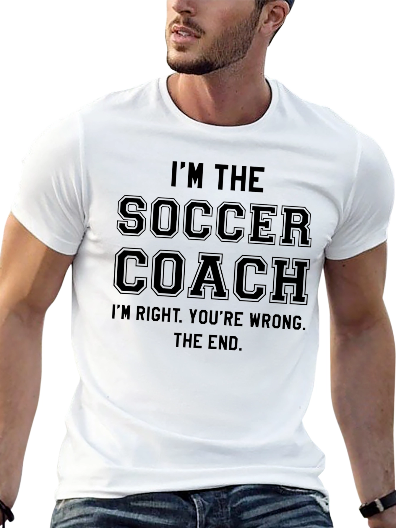Im the Soccer Coach T-Shirt - Funny Coaching Tee