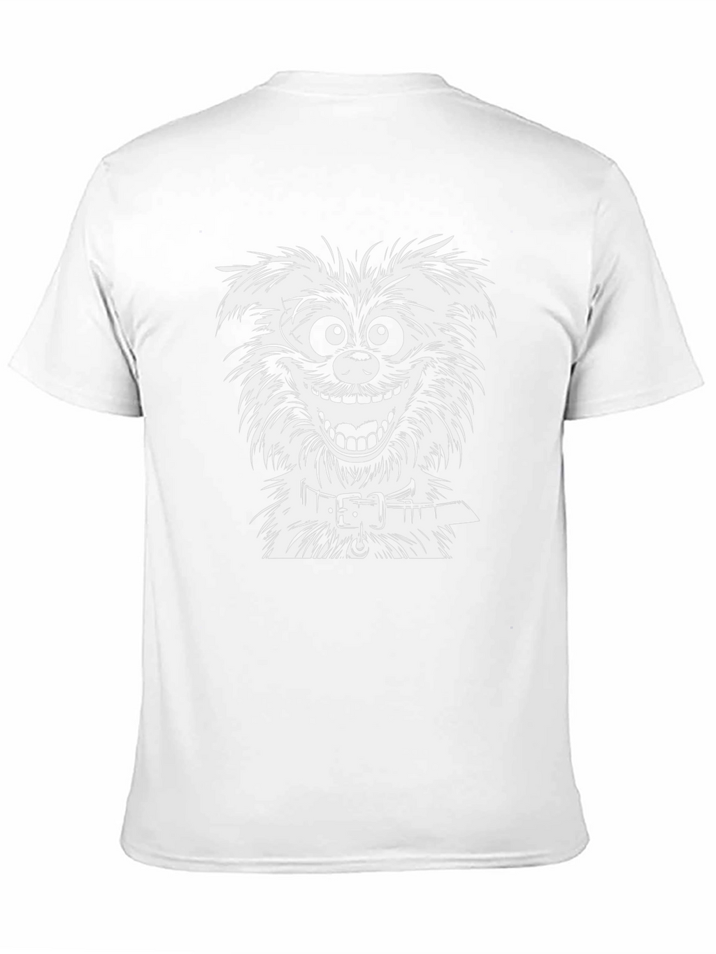 Creepy Cartoon Dog T-Shirt