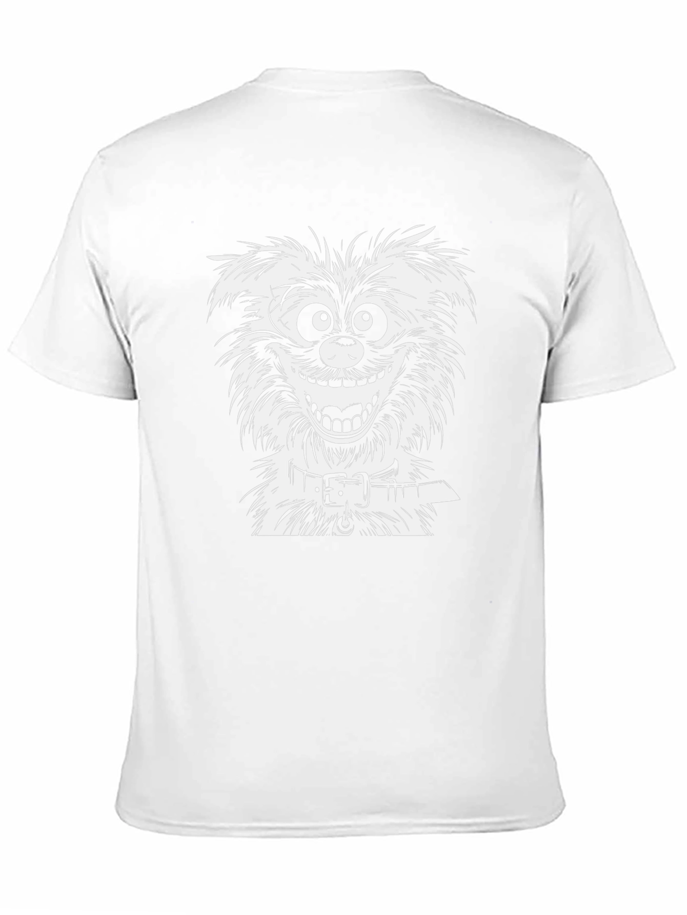 Creepy Cartoon Dog T-Shirt