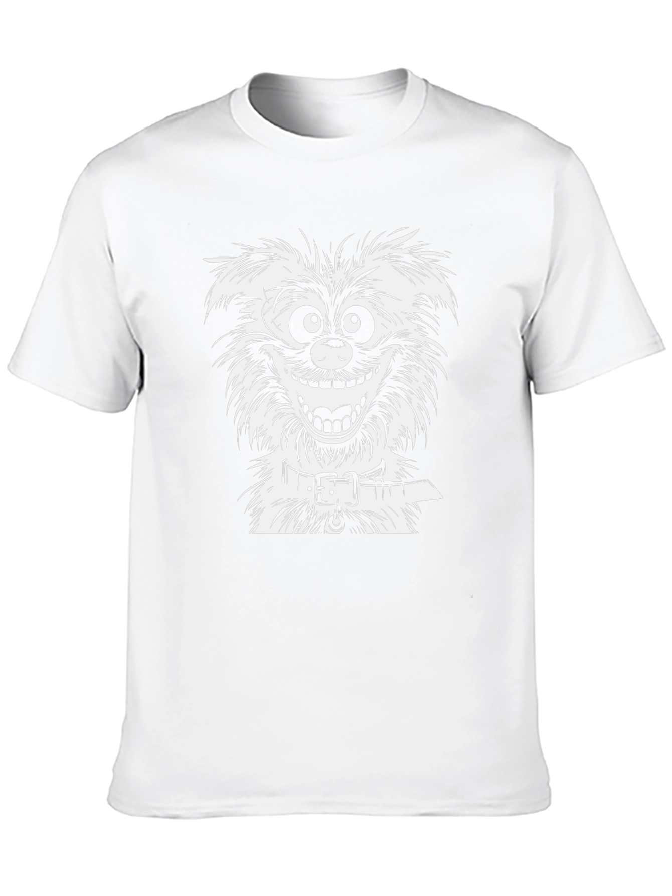 Creepy Cartoon Dog T-Shirt