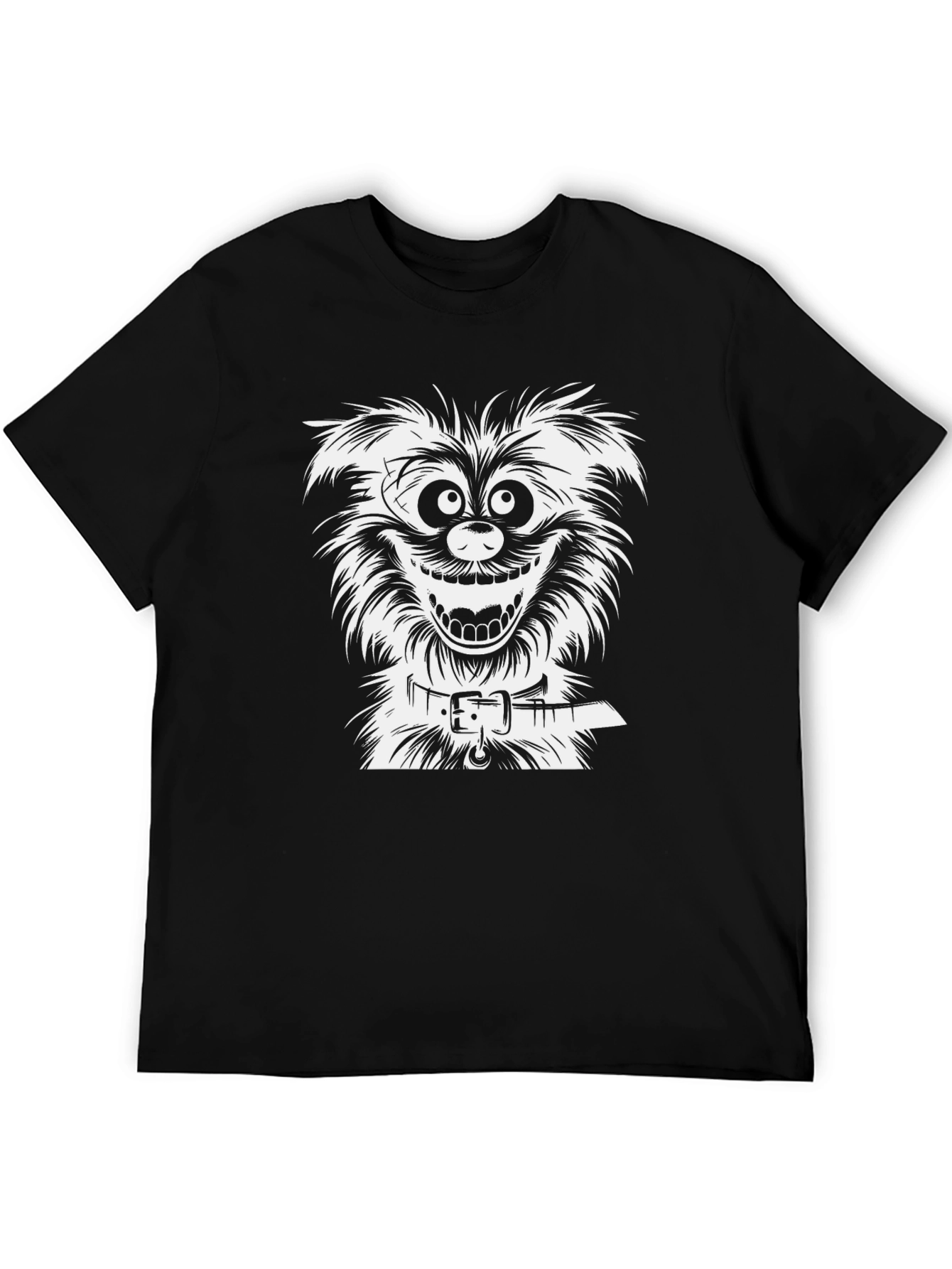 Creepy Cartoon Dog T-Shirt