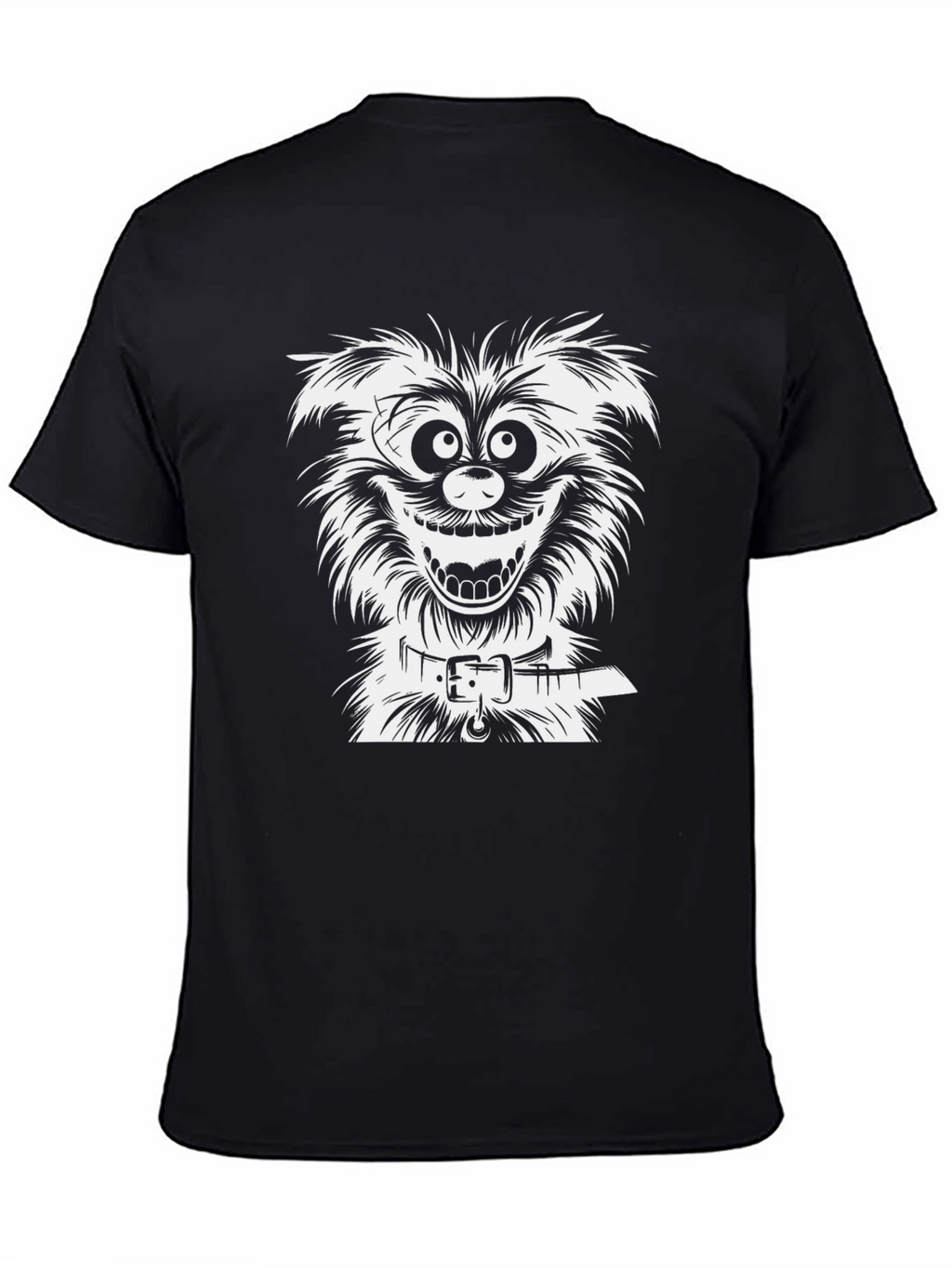 Creepy Cartoon Dog T-Shirt