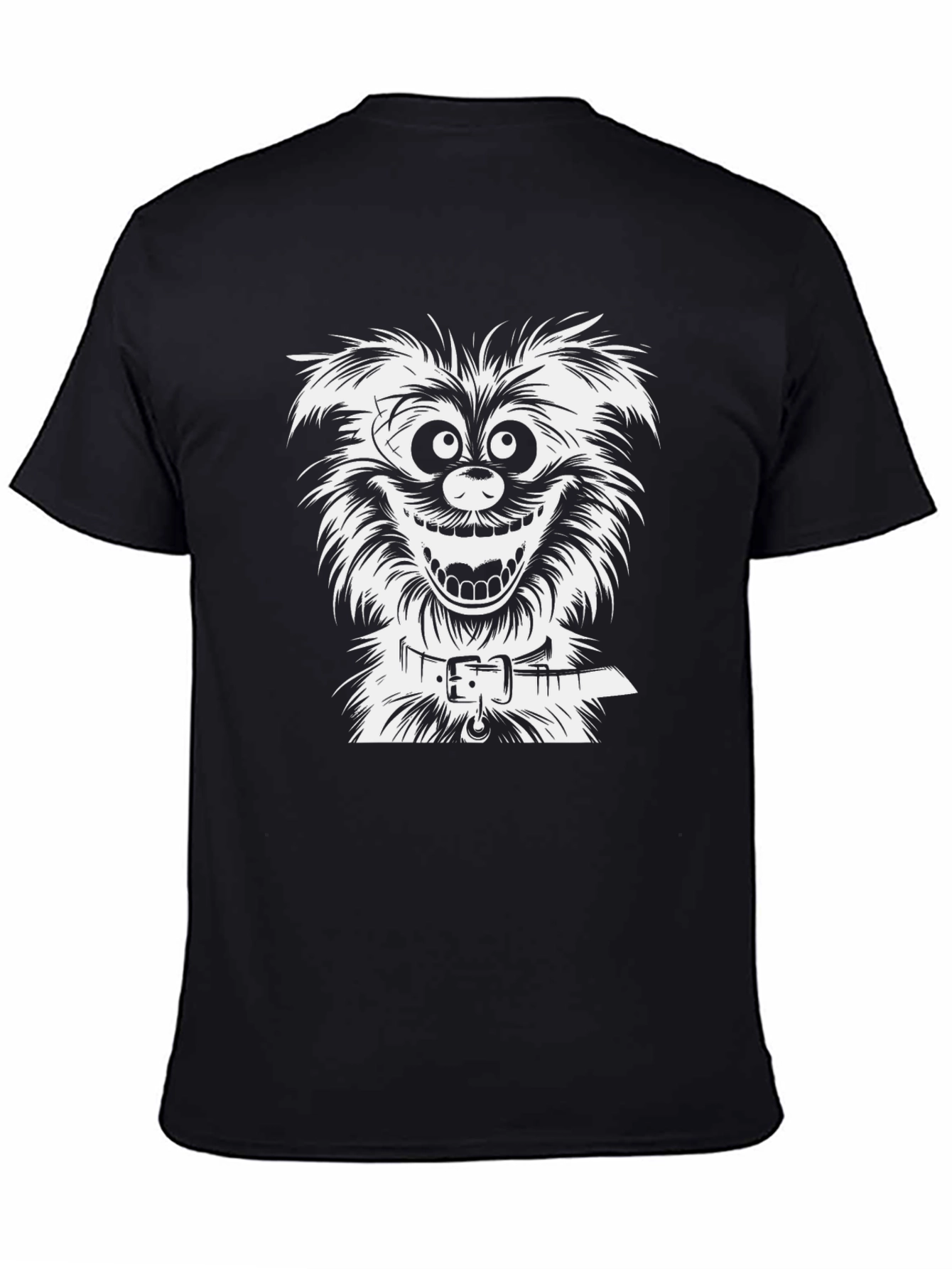Creepy Cartoon Dog T-Shirt