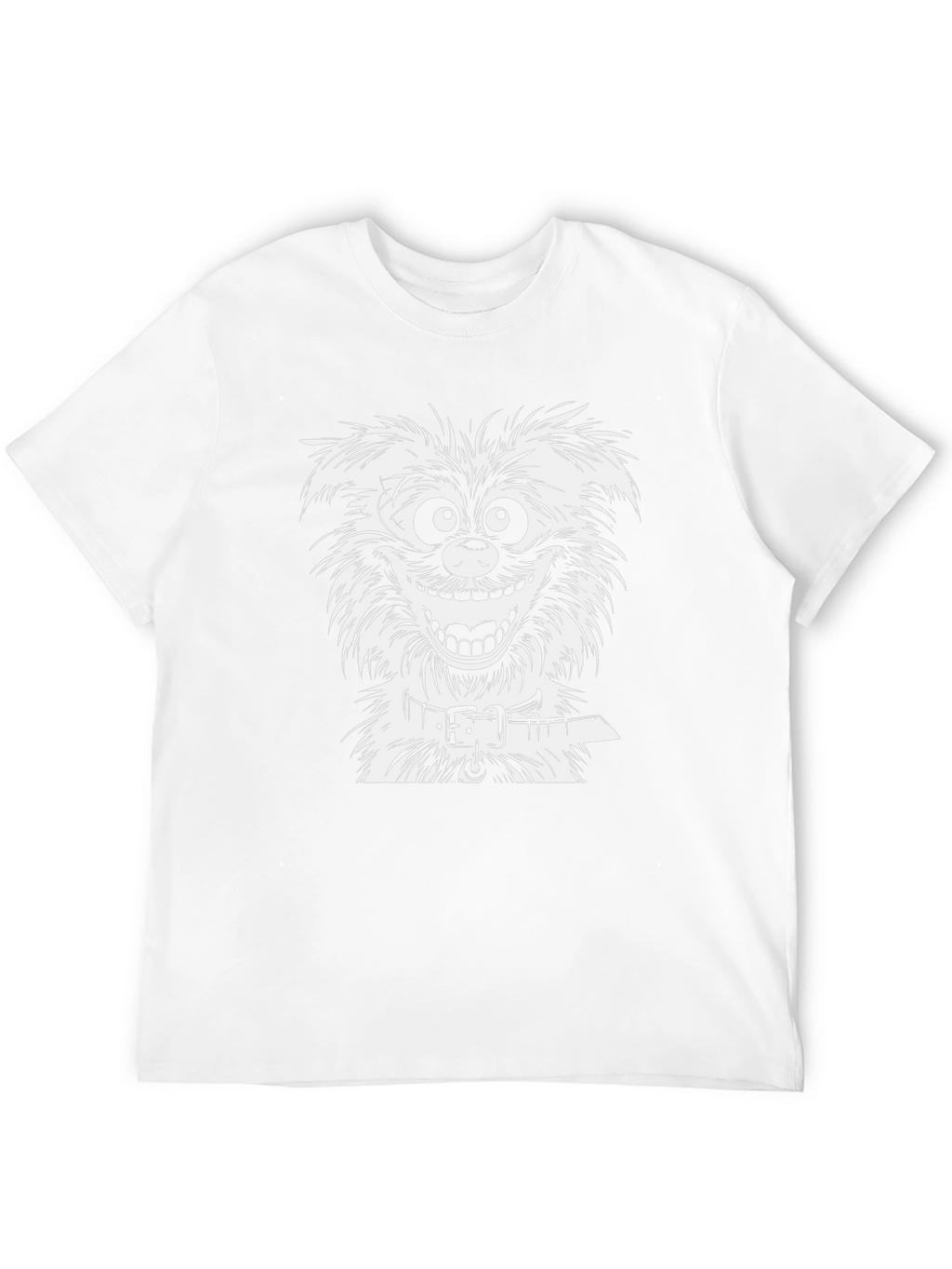 Creepy Cartoon Dog T-Shirt