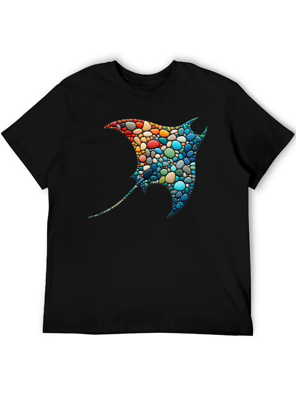 Mosaic Stingray Graphic Tee