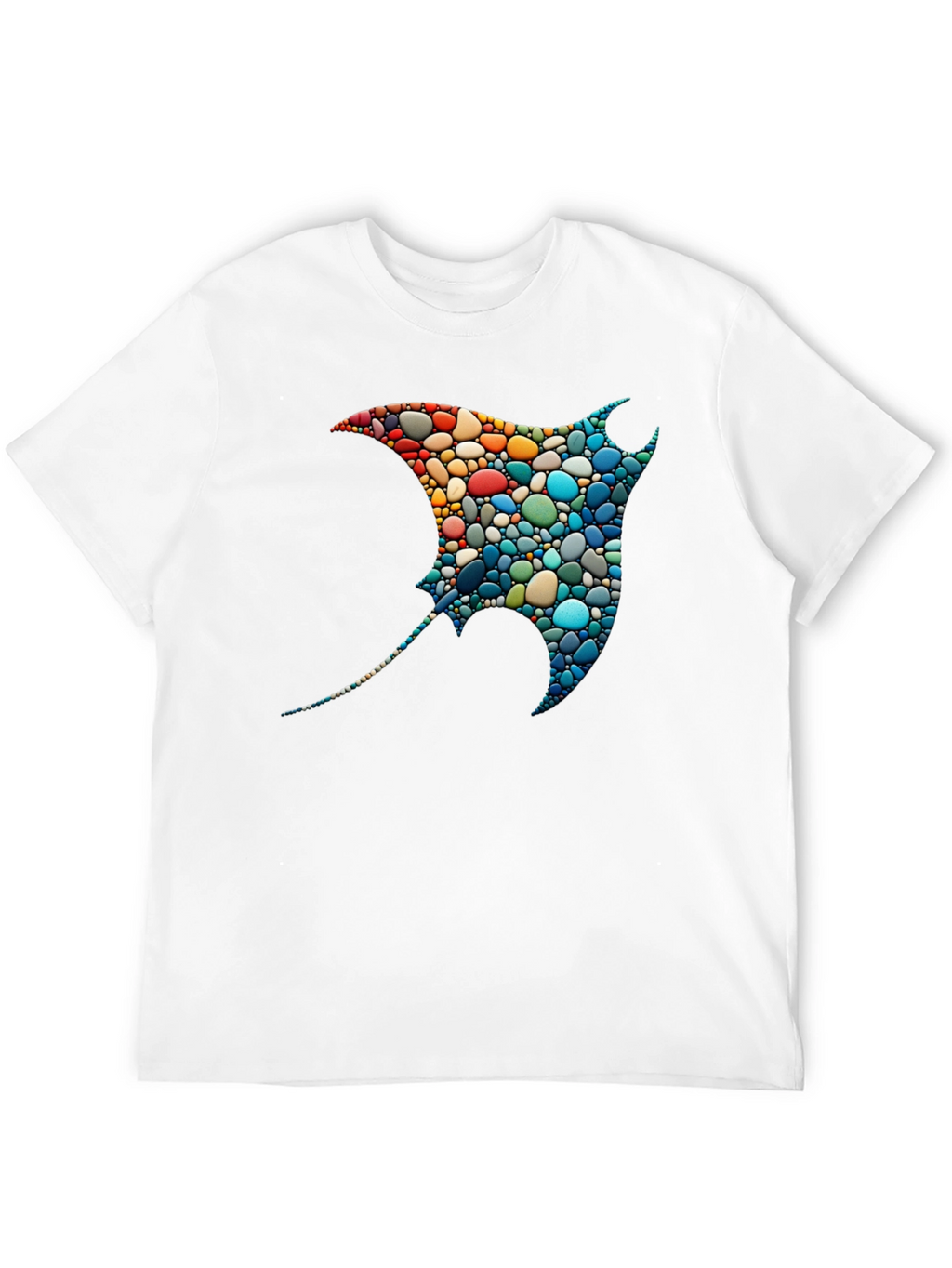 Mosaic Stingray Graphic Tee
