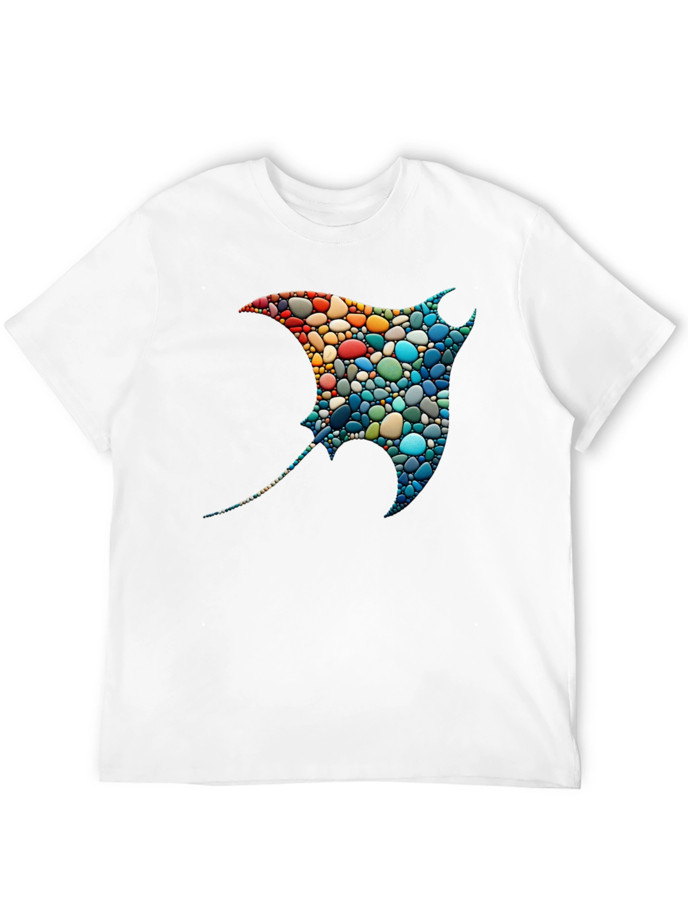 Mosaic Stingray Graphic Tee