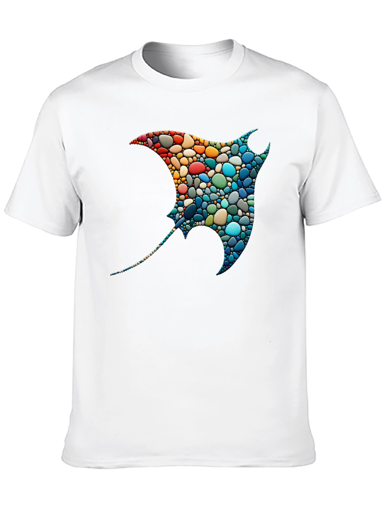 Mosaic Stingray Graphic Tee