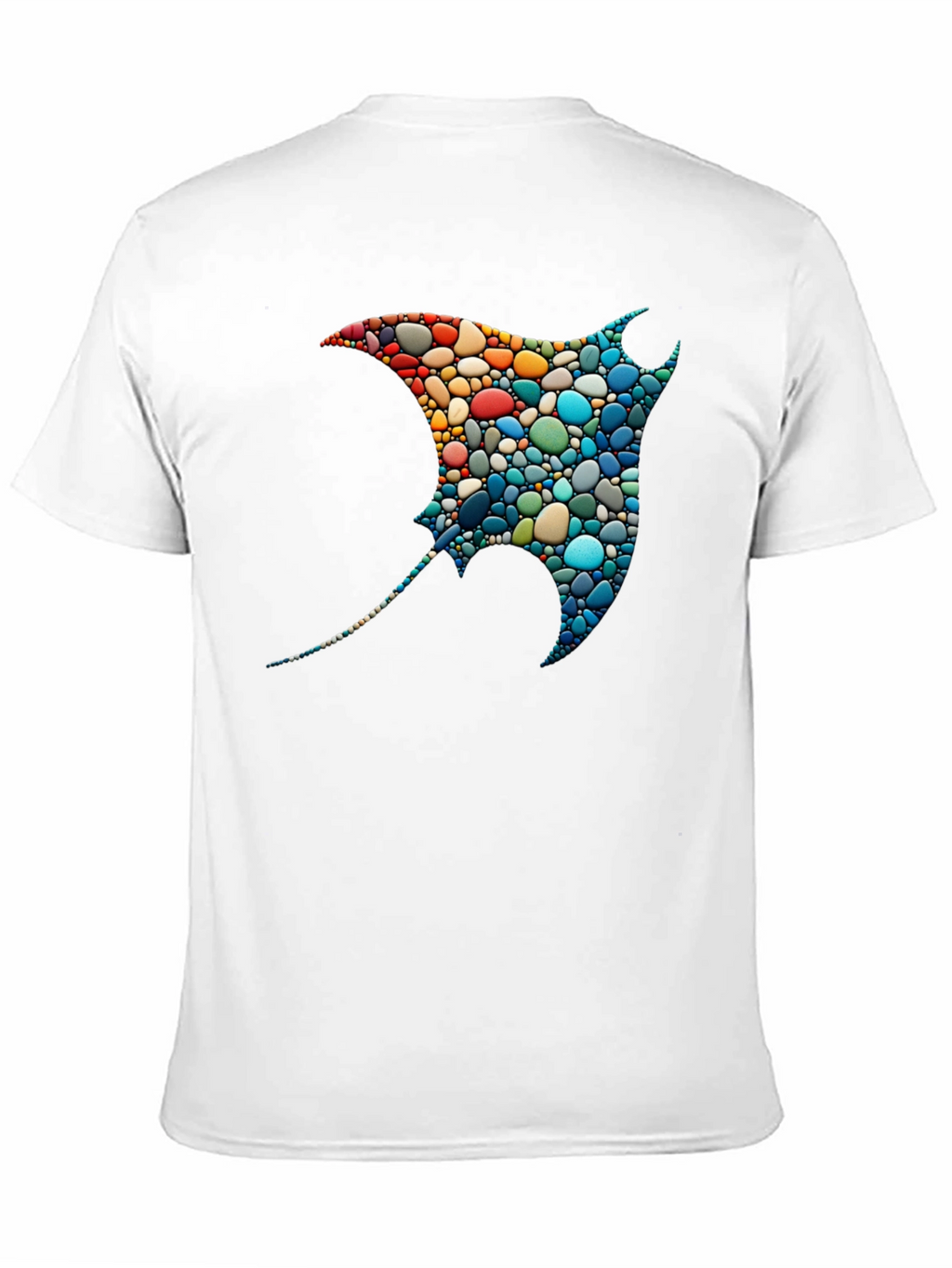Mosaic Stingray Graphic Tee