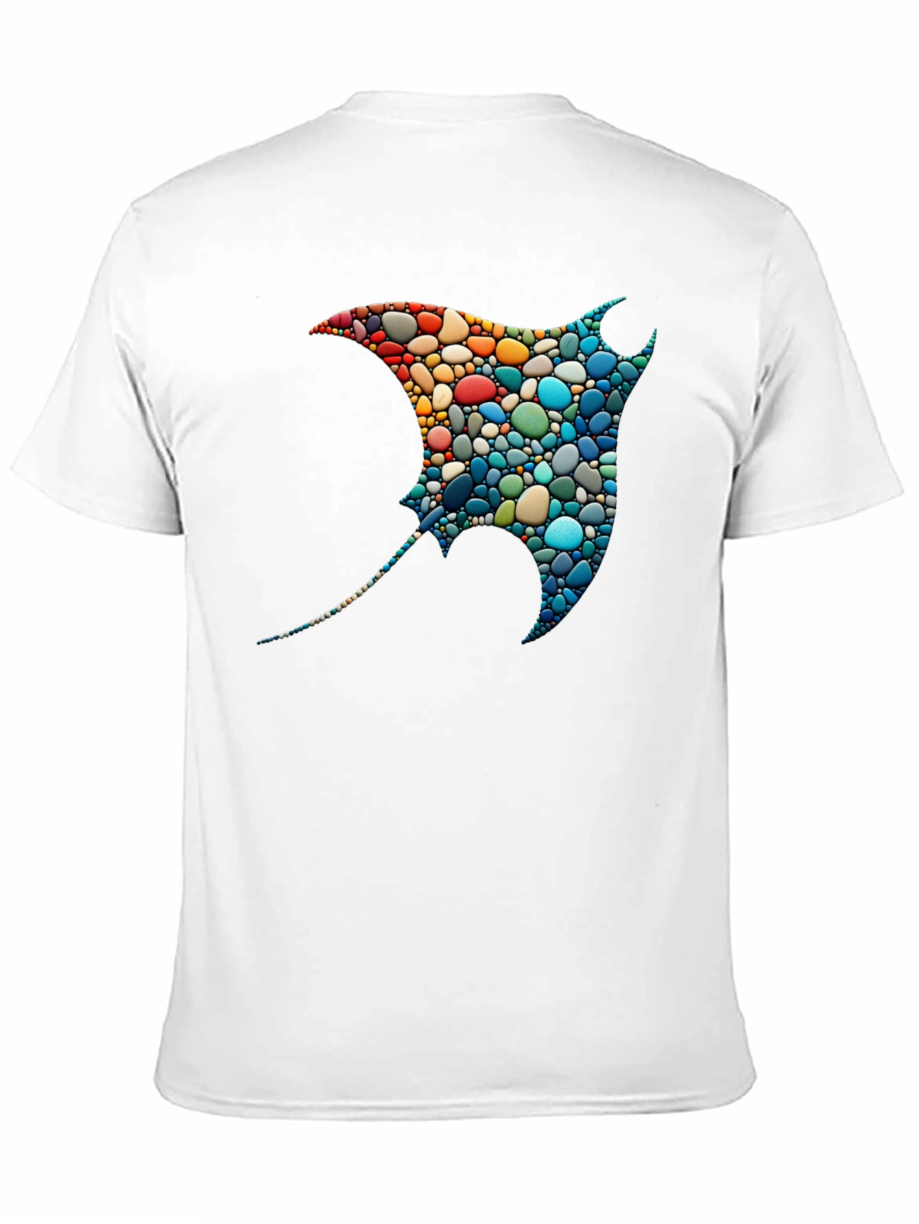 Mosaic Stingray Graphic Tee