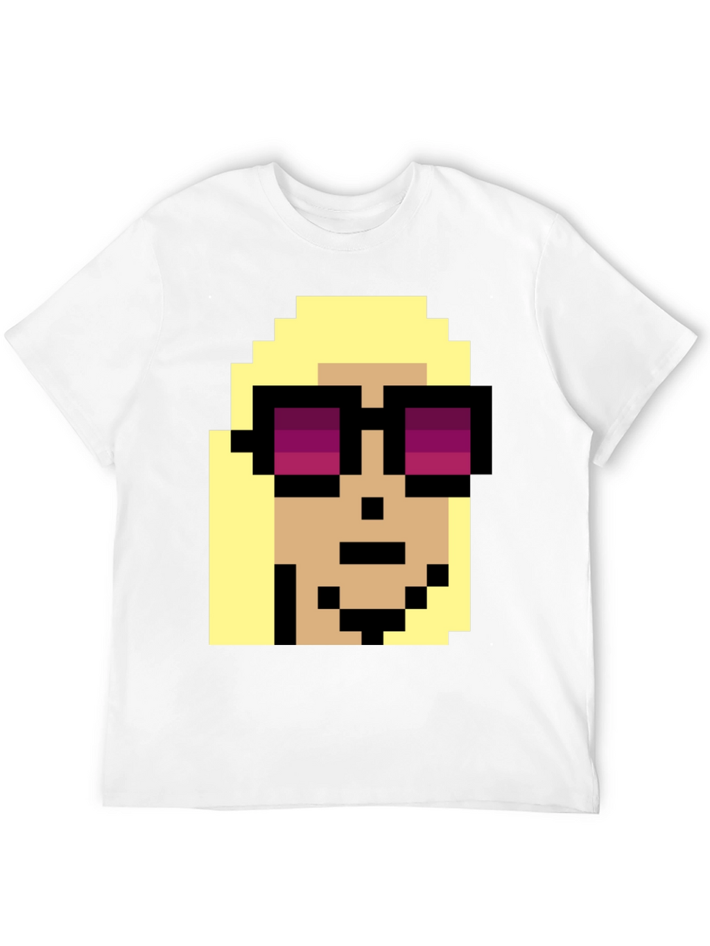 Pixel Art Character T-Shirt - Retro Gaming Style