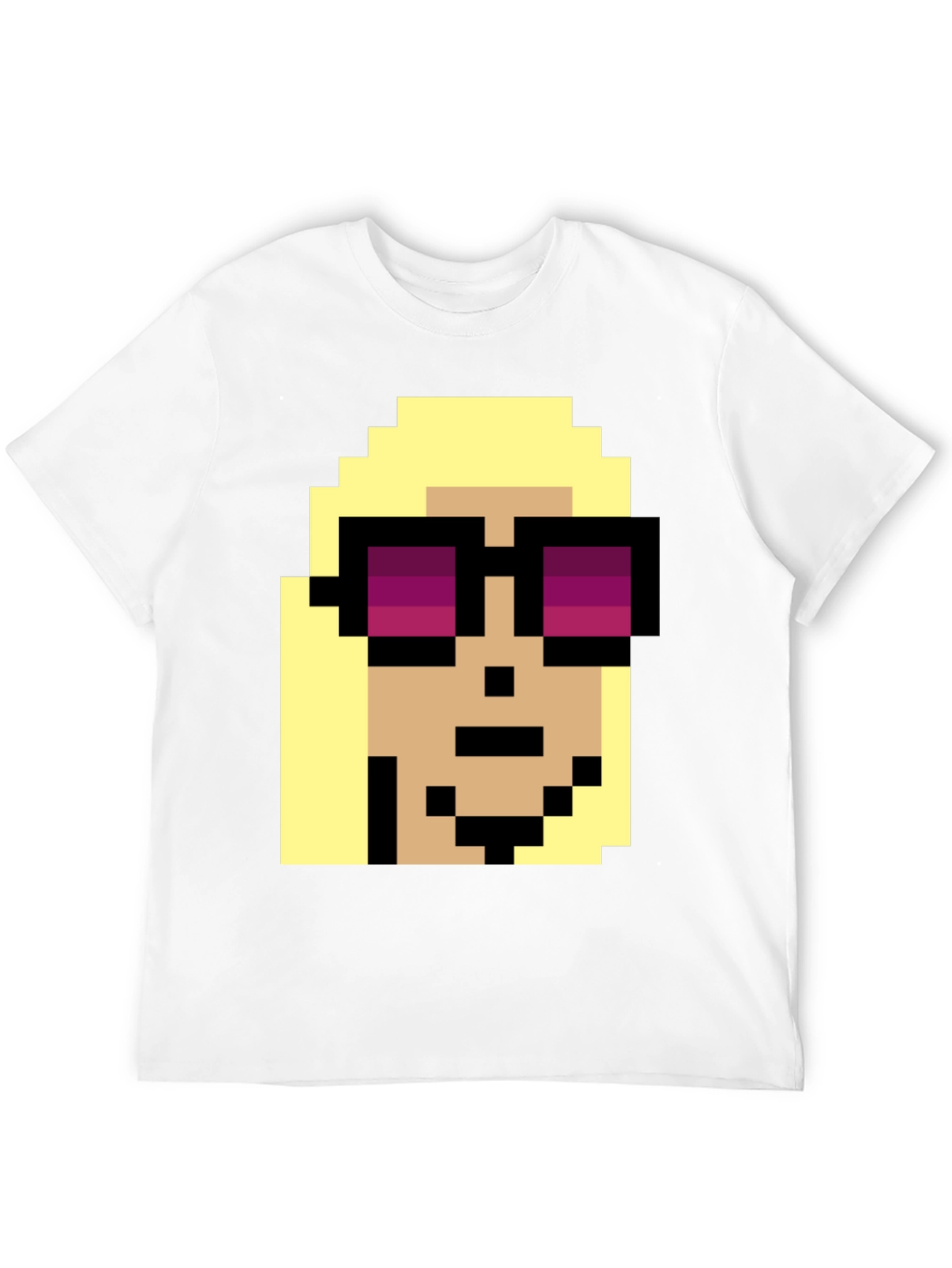Pixel Art Character T-Shirt - Retro Gaming Style