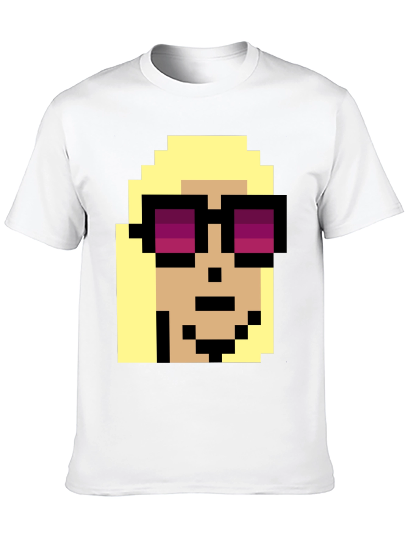Pixel Art Character T-Shirt - Retro Gaming Style